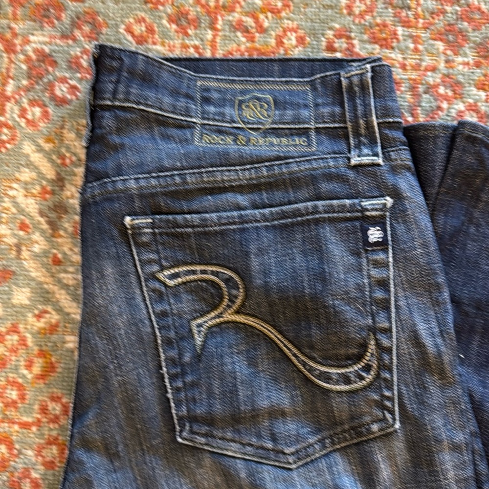 EUC Rock & Republic Jeans, Size 34 Waist